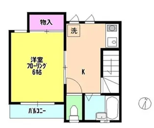 ルミエール金町【2階】の間取り