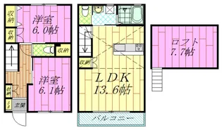 ミュウ弐番館の間取り