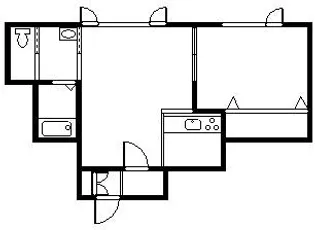 グランブル【1階】の間取り