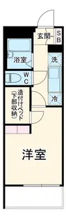 レオパレスオークス土気 弐番館【2階】の間取り