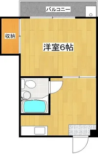 メゾンモナミ【1階】の間取り