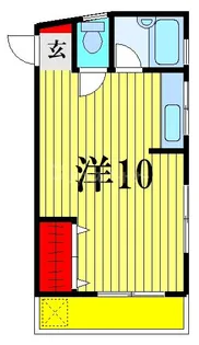 ベルメゾン本八幡【3階】の間取り