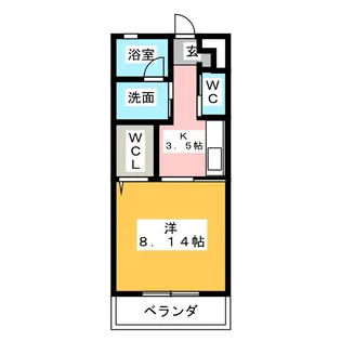 Sunny Sight薫風II【2階】の間取り