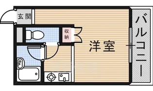エレガントマンション【3階】の間取り