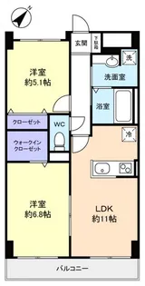ディナモ・ボア【2階】の間取り
