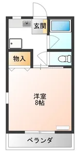 テリトワール【1階】の間取り