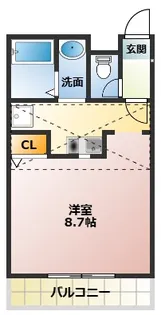 ラクエスタゆめが丘A棟【1階】の間取り
