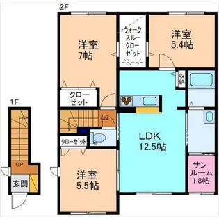 ~シャーメゾンII B棟~【2階】の間取り