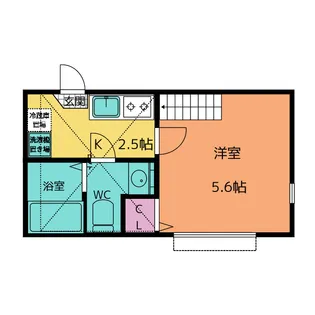 メゾン・ド・アンジュ【1階】の間取り