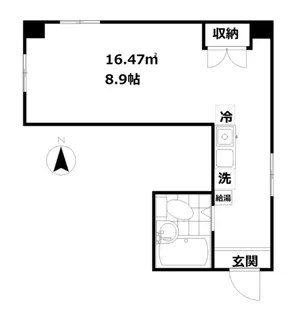 リプロン大森8【2階】の間取り