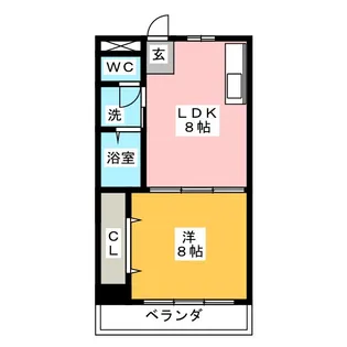 桜井ビル【5階】の間取り