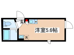 CREDO IKEBUKURO【4階】の間取り