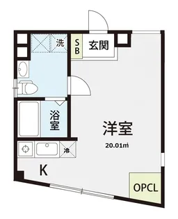 エルシア関町南【1階】の間取り