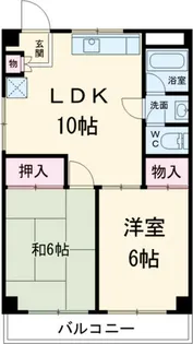クレール鶴見【3階】の間取り