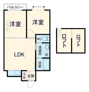 メゾン山口II【3階】の間取り