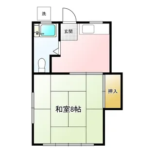 寿ハイツ【2階】の間取り