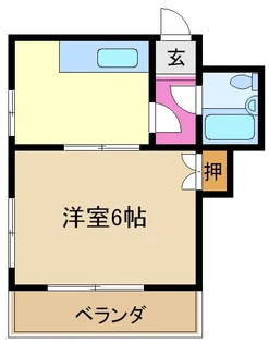 エレガンス金沢文庫【5階】の間取り