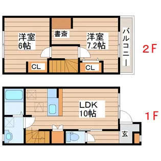 PrimevereIIの間取り