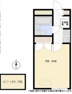 ウィルクエスト赤塚【2階】の間取り