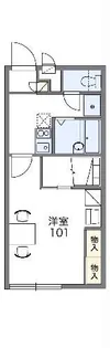 レオパレスサビア【1階】の間取り