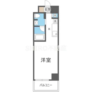 カーサリック同心【4階】の間取り