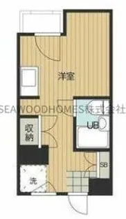 プロバンス【3階】の間取り