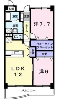 エテルノ・アヴェニール 1【3階】の間取り
