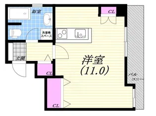 オリエントコート【3階】の間取り
