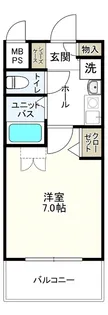 ラナップスクエア上本町【8階】の間取り