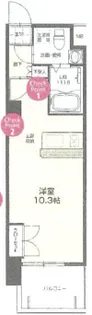 No.72 HARBOR EAST TOWER【17階】の間取り