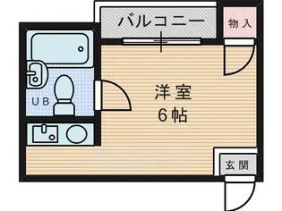 ウイング岸田【2階】の間取り
