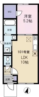 プリムローズ【1階】の間取り