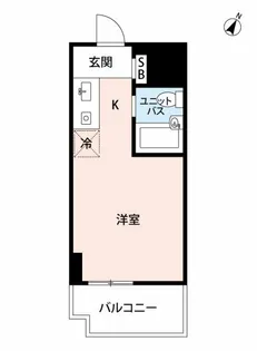 マイナビSTAY大井町2(ドエルイン大井町)【6階】の間取り