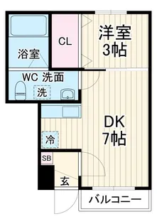 siro大森台【1階】の間取り