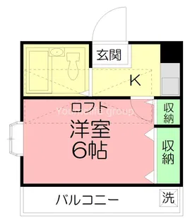 パレス ランA【2階】の間取り