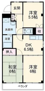 アビタシオン【1階】の間取り