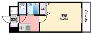 グランディール【5階】の間取り
