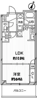 ドゥーエ大宮【9階】の間取り