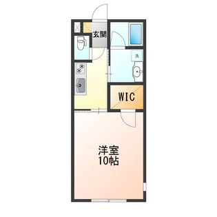 クレスト青柳【2階】の間取り