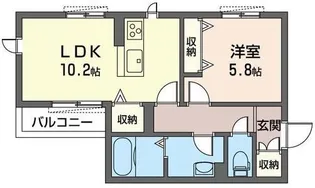 ヤマリエ【2階】の間取り