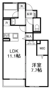 MalieII【1階】の間取り