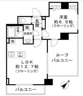 カーサスプレンディッド西麻布【4階】の間取り