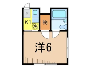 ハイム広井【1階】の間取り
