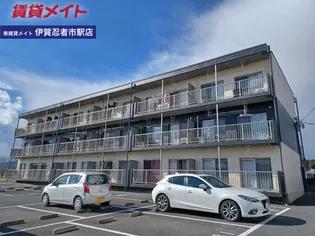 フラット立石D棟の外観