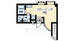 カルム香川2【1階】の間取り