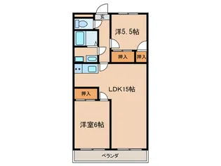 エスペランサ【4階】の間取り