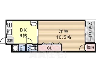 メゾン杉【3階】の間取り