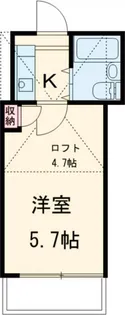 セドルハイム和田【1階】の間取り