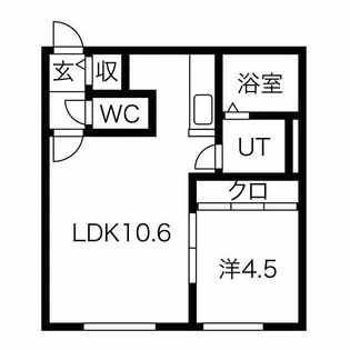 GranMode西町南【1階】の間取り
