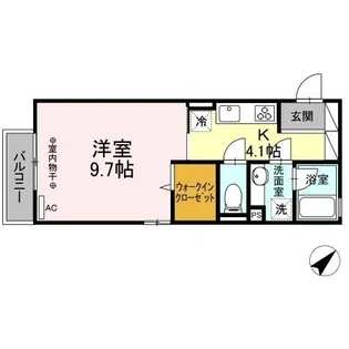 アーバニア6【2階】の間取り